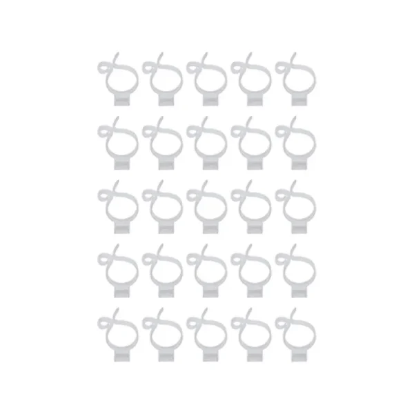 No Ladder Christmas LightandOutdoor Decorations Tree Branch Clips, (25-Pack)