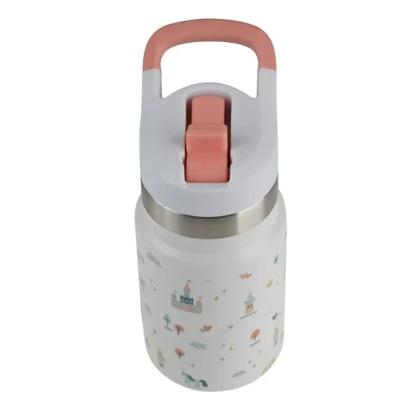 Ozark Trail 12 oz Double Wall Stainless Steel Kid's Bottle-Castle, Size: 12 fl oz, Multicolor