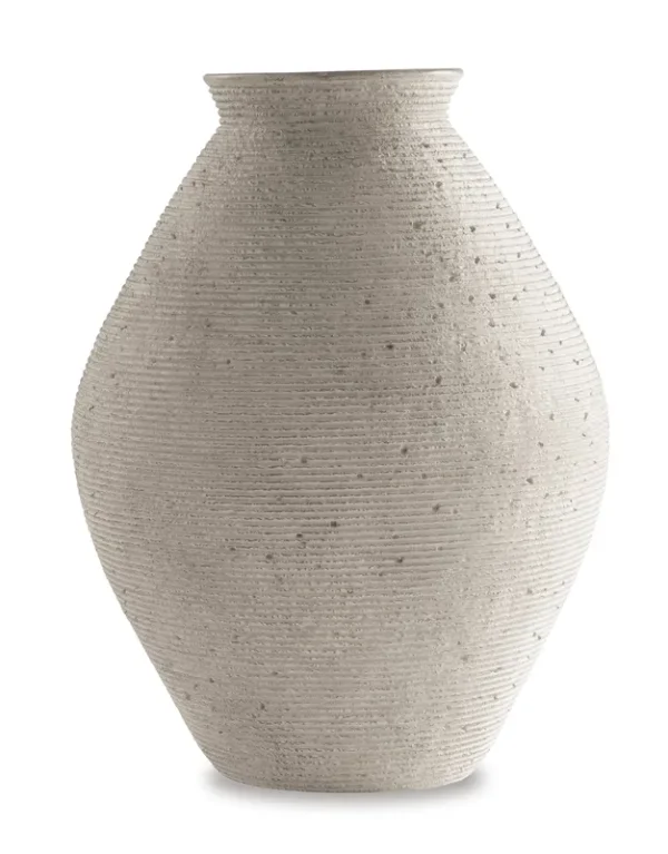 Ashley Hannela Vase Antique Tan