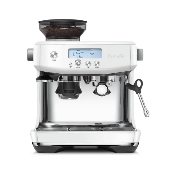 Breville Espresso Machine Barista Pro Bes878sst1bus1 Professional Sea Salt, Silver