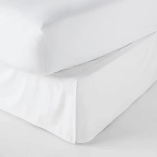 Solid Bedskirt - Room Essentials, Size: Twin, White