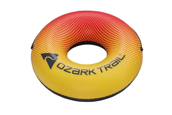 Ozark Trail 45 inch River & Lake Tube Float, GHT Red, adult Unisex, Size: Inflation Size:38.98x inch 38.98x inch 10.63x inch