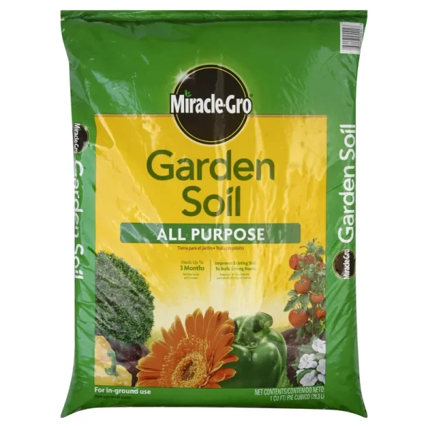 Miracle Gro Garden Soil, All Purpose - 20 lb