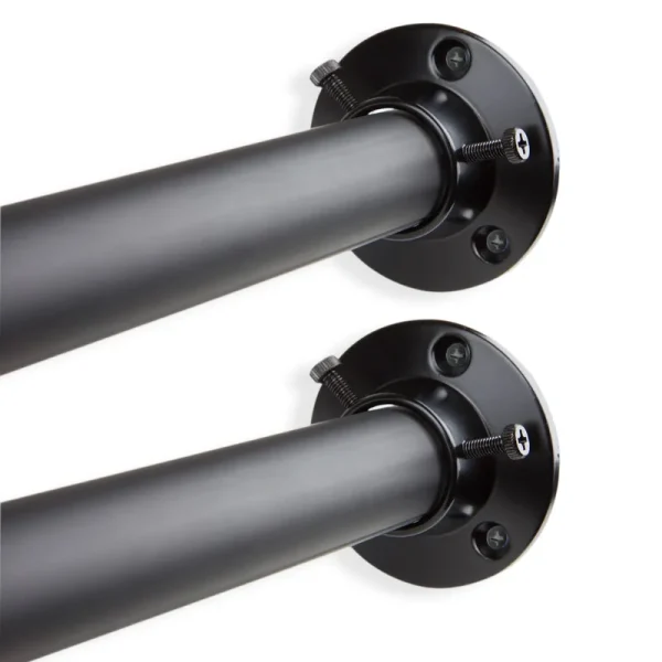 Rod Desyne 1 in. Adjustable Room Divider Rod and Socket Set