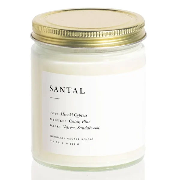 Brooklyn Candle Studio Minimalist Candle Santal