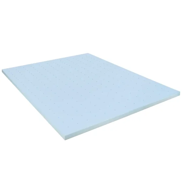 Capri Comfortable Sleep 2" Cool Gel Memory Foam Mattress Topper - Queen