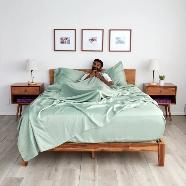 Sheets & Giggles Eucalyptus Sheets, Full / Sage