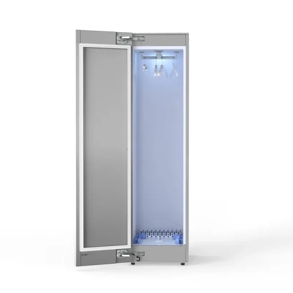 Equator Steam Dryer Closet REMOVE WRINKLES Sanitize Deodorize Refresh Slim110v