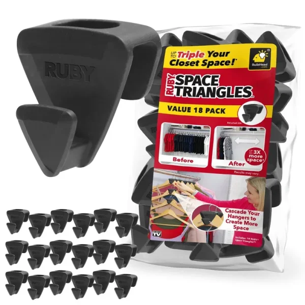 Ruby Space Triangles | As Seen on TV | Ruby