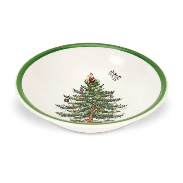 Spode Christmas Tree Cereal, Oatmeal Bowl