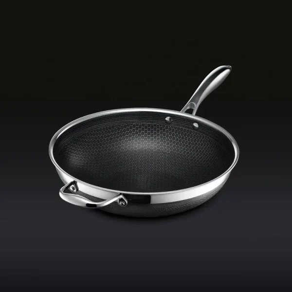 HexClad Cookware 12" Hybrid Wok