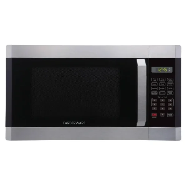 Farberware 1.6 Cu. ft. Microwave Oven Brushed Stainless Steel FMO16AHTBKC