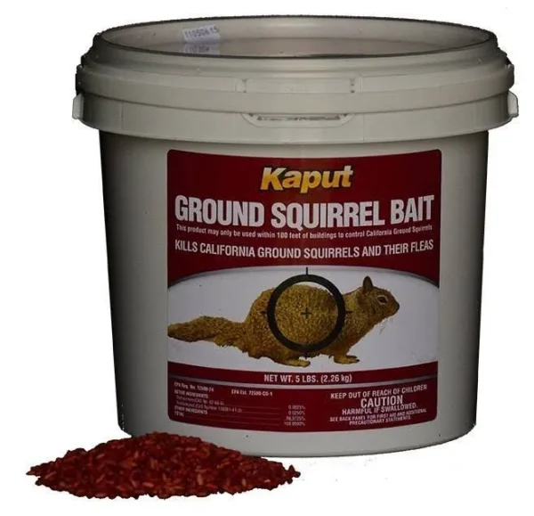 Kaput Ground Squirrel Poison Bait 5#- Diphacinone