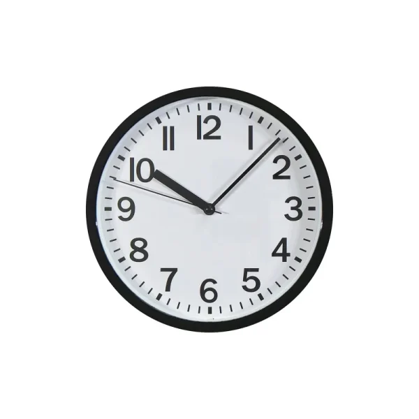Room Essentials Wall Clock, Black