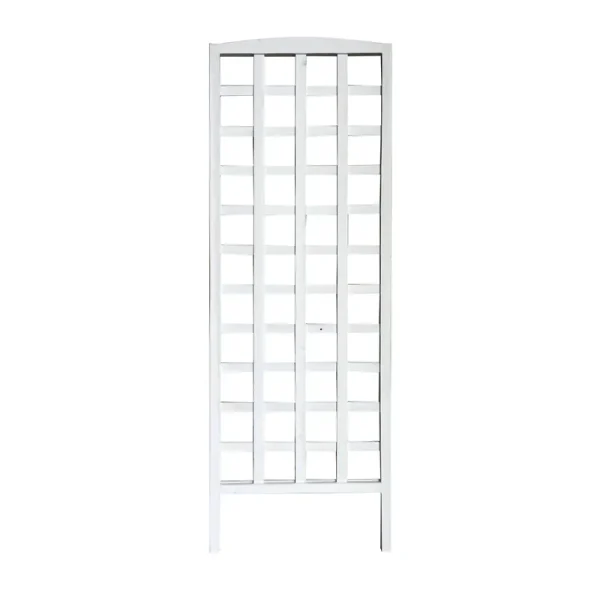 Garden Treasures 6-ft Square Wood Trellis White T1008