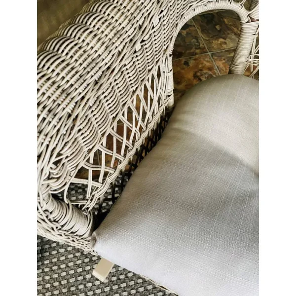 Outdoor 3 Piece Cushion Set Bay Isle Home Fabric: Hemp