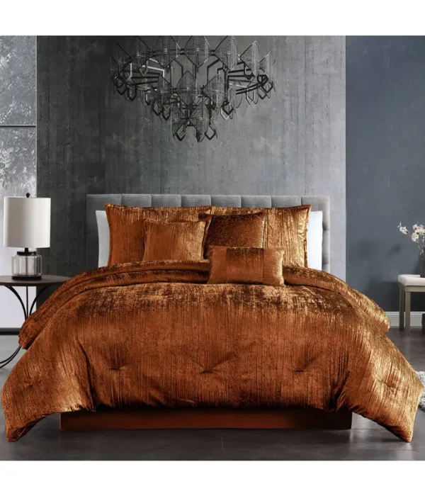 Riverbrook Home Turin Queen Spice 7 Piece Comforter 84497