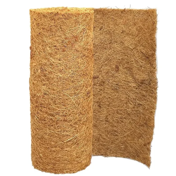 SUNYAY 12x80 inch Natural Coco Liner Roll Coconut Coir Liner Sheets Coco Mat for Planter Window Box Flower Basket Garden Decoration Animal Pet Pad
