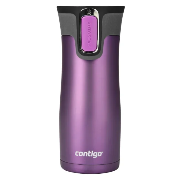 Contigo Autoseal West Loop Stainless Steel Travel Mug 16 oz Bright Lavender