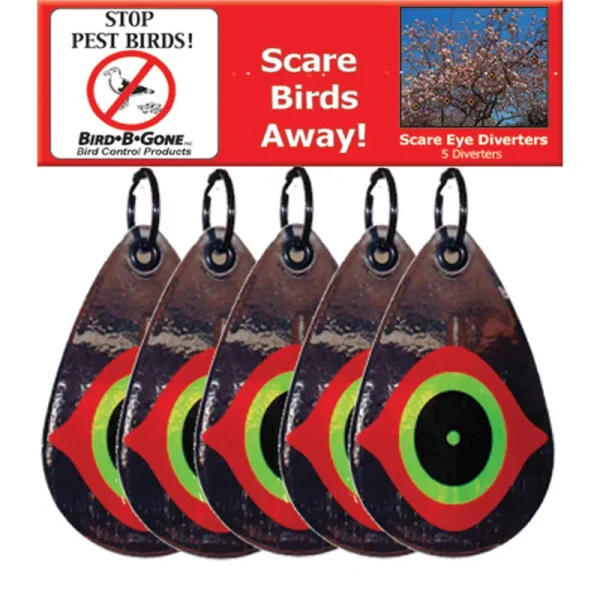 Bird B Gone Scare Eye Bird Diverters-5 Pk