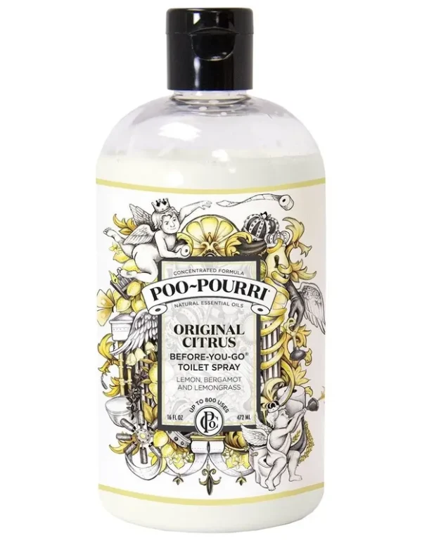 Poo-Pourri Before-You-Go Toilet Spray, Original Citrus Scent - 16 oz bottle