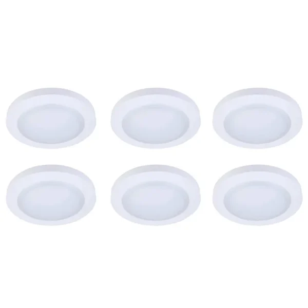 Elitco Lighting 6" 16.5W 3000K Disk Light - Pack of 6 | RN61530KDK-6PK