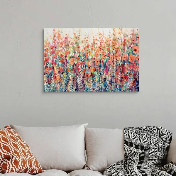 Flourish of Spring by Timothy O Toole - Painting Print on Canvas Andover Mills Format: Wrapped Canvas, Size: 24" H x 36" W