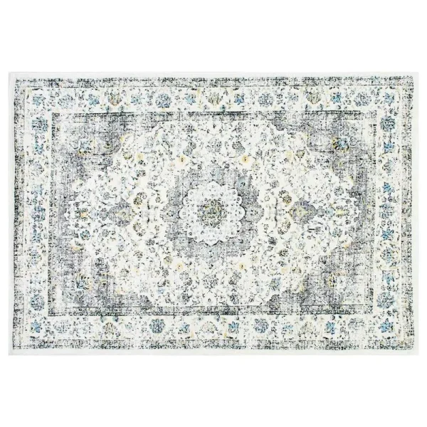 nuLOOM Traditional Vintage Distressed Persian Area Rug, Grey