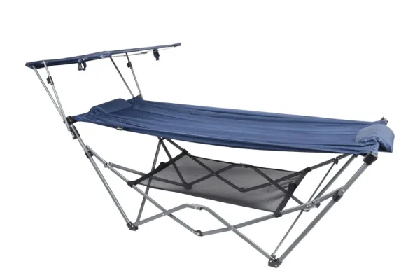Ozark Trail Hammock with Canopy, 32"W x 72" L , Blue