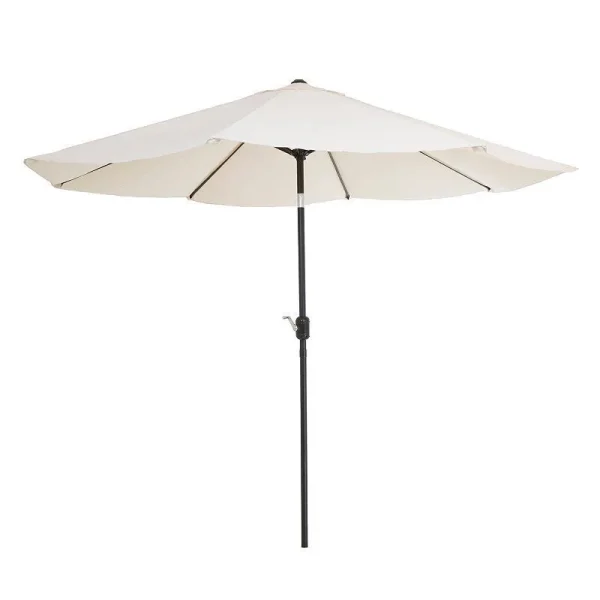 Pure Garden 10 ft. Aluminum Patio Umbrella with Auto Tilt