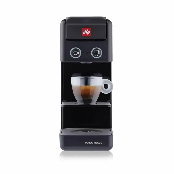 Illy New 2020 Y3.3 Espresso and Coffee Machine, 12.20�G3.9�G10.40, Black