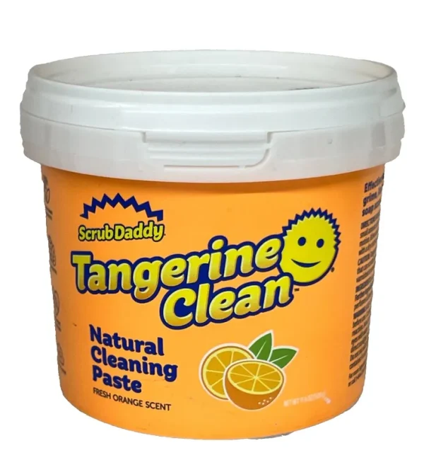 Scrub Daddy Tangerine Clean Natural Cleaning Paste 17.6 oz