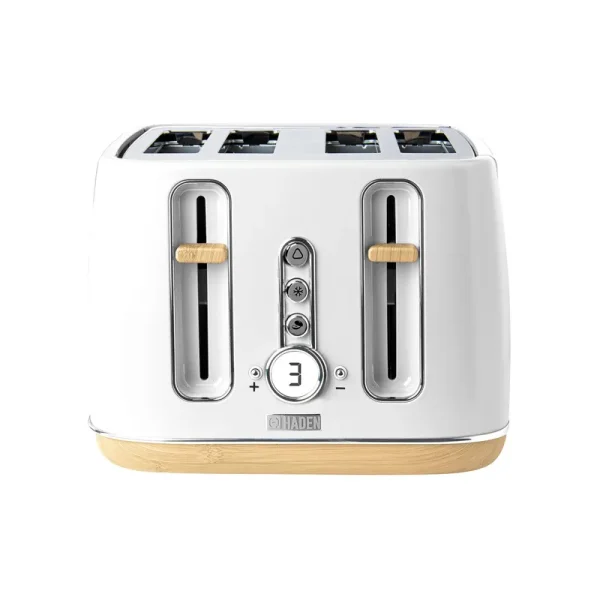 Haden Dorchester 4- Slice Matte White Toaster