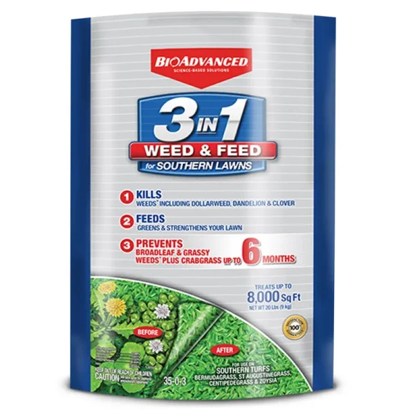 BioAdvanced Weed and Feed Fertilizer