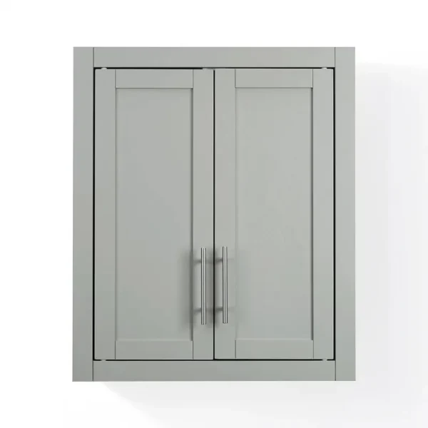 Savannah Wall Cabinet Gray - Crosley