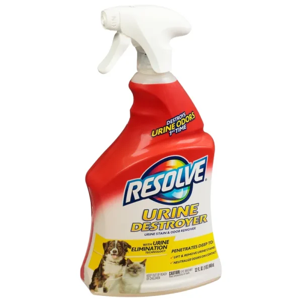 Resolve Urine Stain & Odor Remover, Urine Destroyer - 32 fl oz