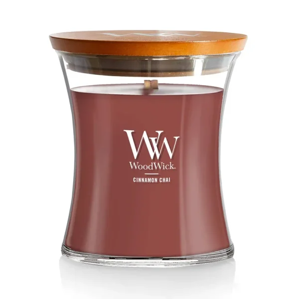 WoodWick Candle Medium Cinnamon Chai