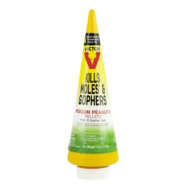 Victor Mole & Gopher Poison Peanuts - 6 oz