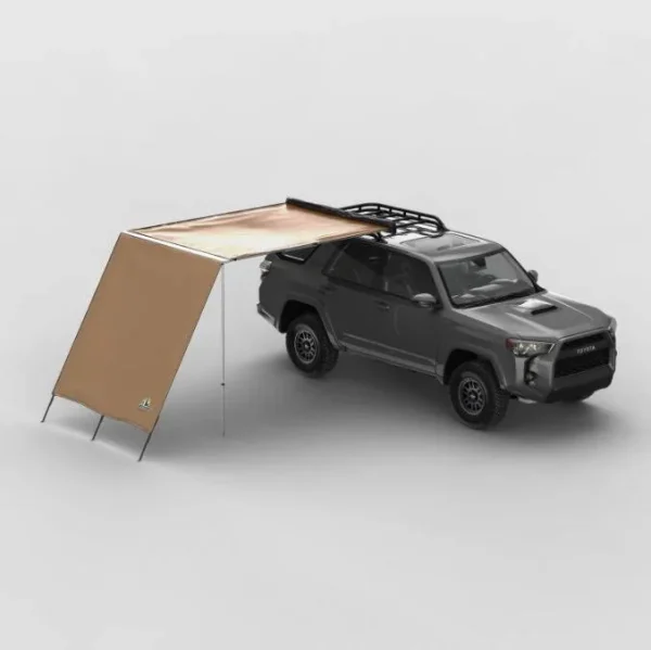 Tuff Stuff 6.5' x 8' Awning Shade Wall Tan TS-AWN-SW-6.5