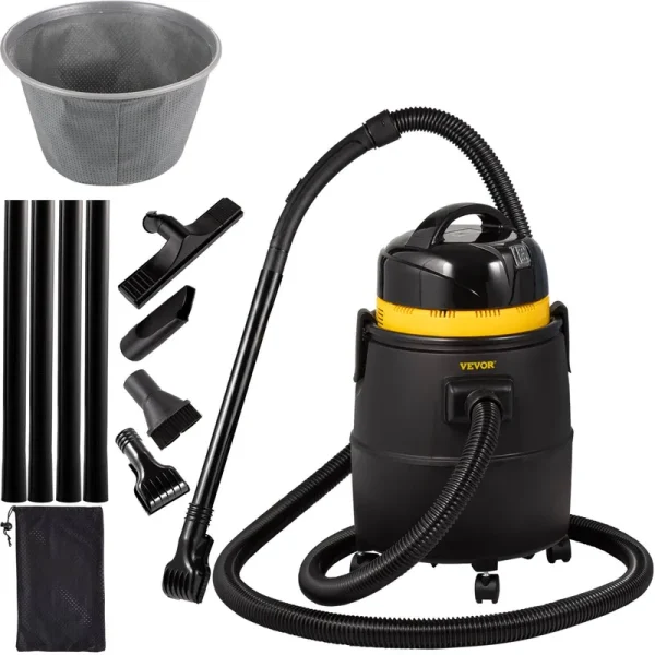 VEVOR Pond Vacuum Cleaner, 1400W Motor in Continuous Intermittent Cycle, 120V Motor w/15 ft Electric Wire, 4 Brush Heads, 4 EX