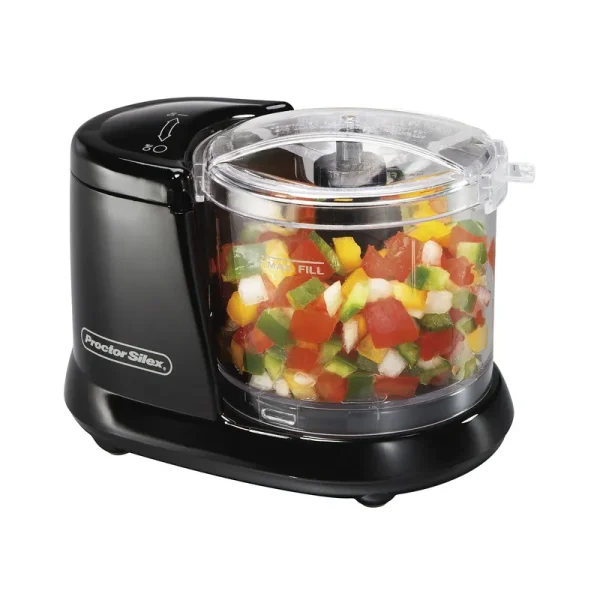 Proctor Silex 1.5-Cup Food Chopper - black