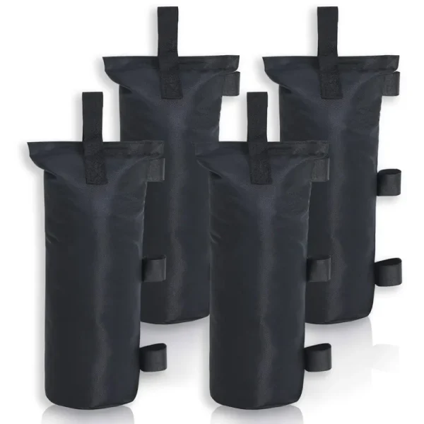 MASTERCANOPY 150lbs Canopy Weight Sandbags (9"x21",Black)