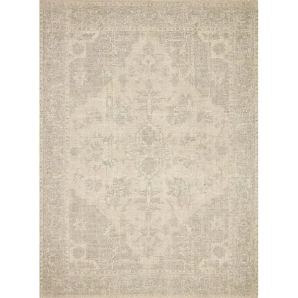 Amanda Oriental Handmade Flatweave Ivory/Gray Area Rug Joss & Main Rug Size: Rectangle 5' x 7'6"