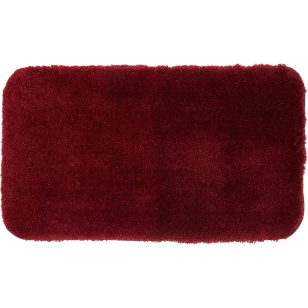 Mohawk Home Pure Perfection Merlot 20 in. x 24 in. Nylon Bath Rug