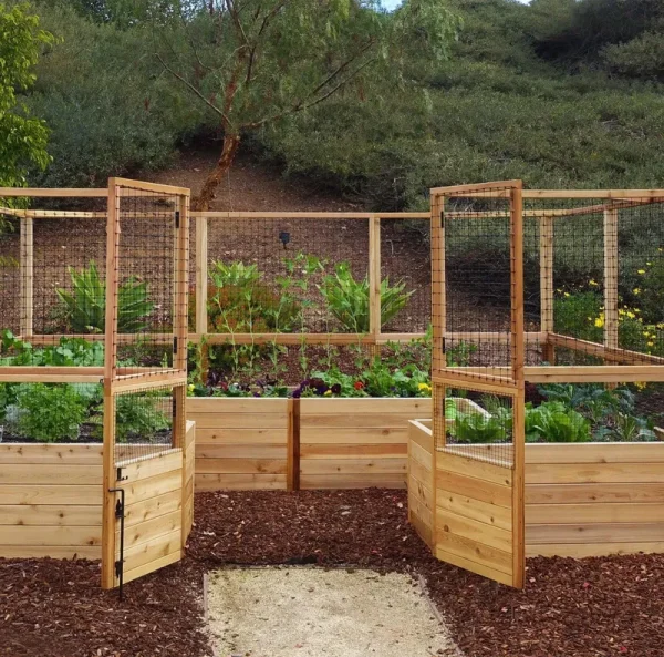 Deer Proof Raised Garden Bed | 12x8 12�G8 by Outdoor Living Today