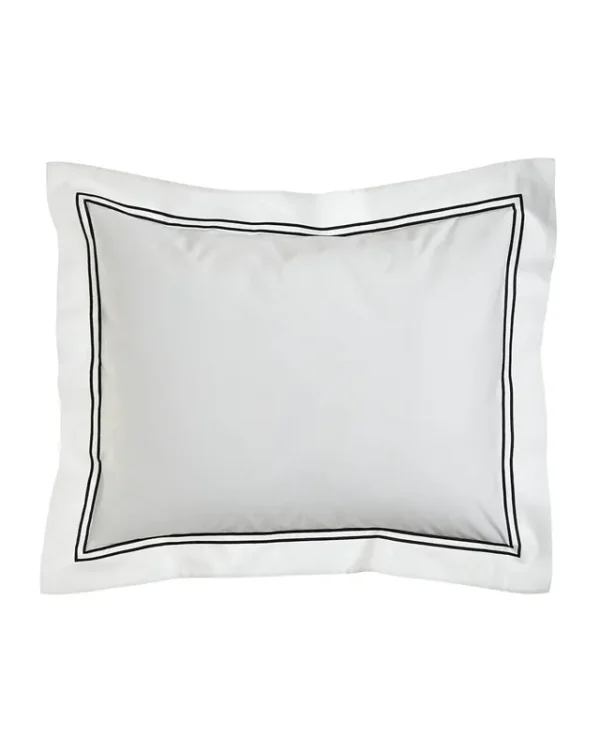 Sferra Grande Hotel Standard Sham - White/Black