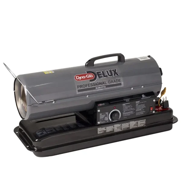 Dyna - Glo Delux 80, 000 BTU Indoor/Outdoor Portable Keroséne Forced Air Heater - New