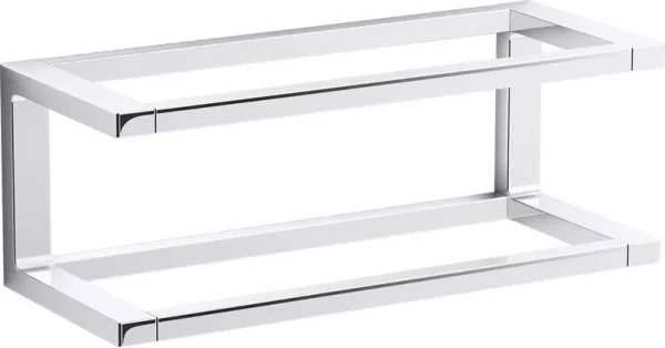 Kohler K-27353 Draft 12" Towel Bar Frame - Polished Chrome