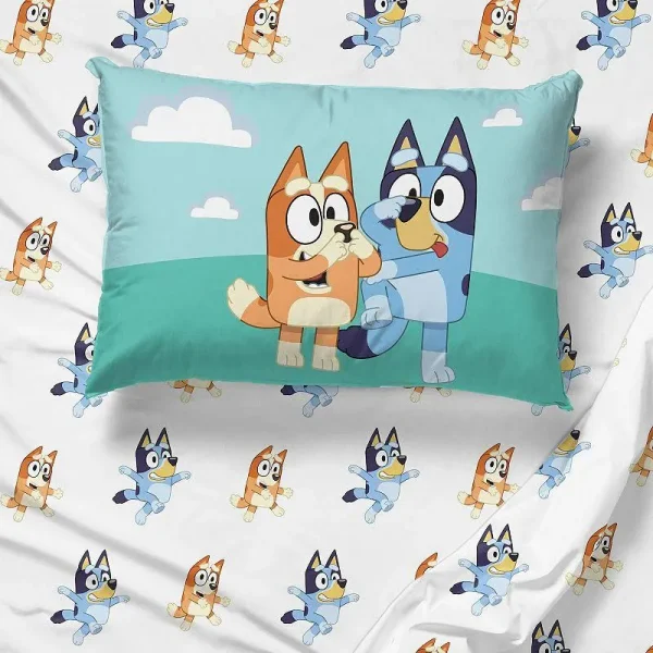 Bluey & Bingo Toddler Sheet Set, Twin