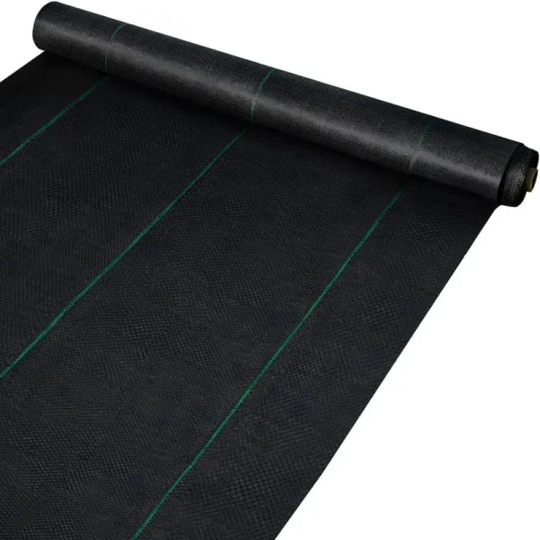 6.5 x 300 ft. Weed Barrier Fabric Heavy Duty 3 oz. Woven Weed Control High